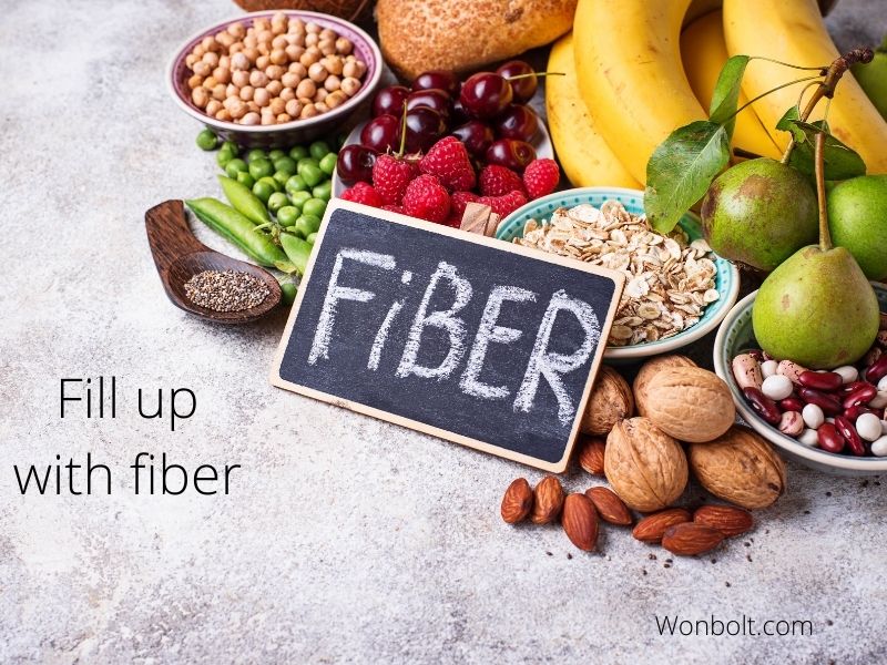 high fiber diet 6 Healthy Mini Eating Habits