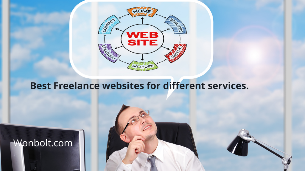 Best Freelance websites for different services.
