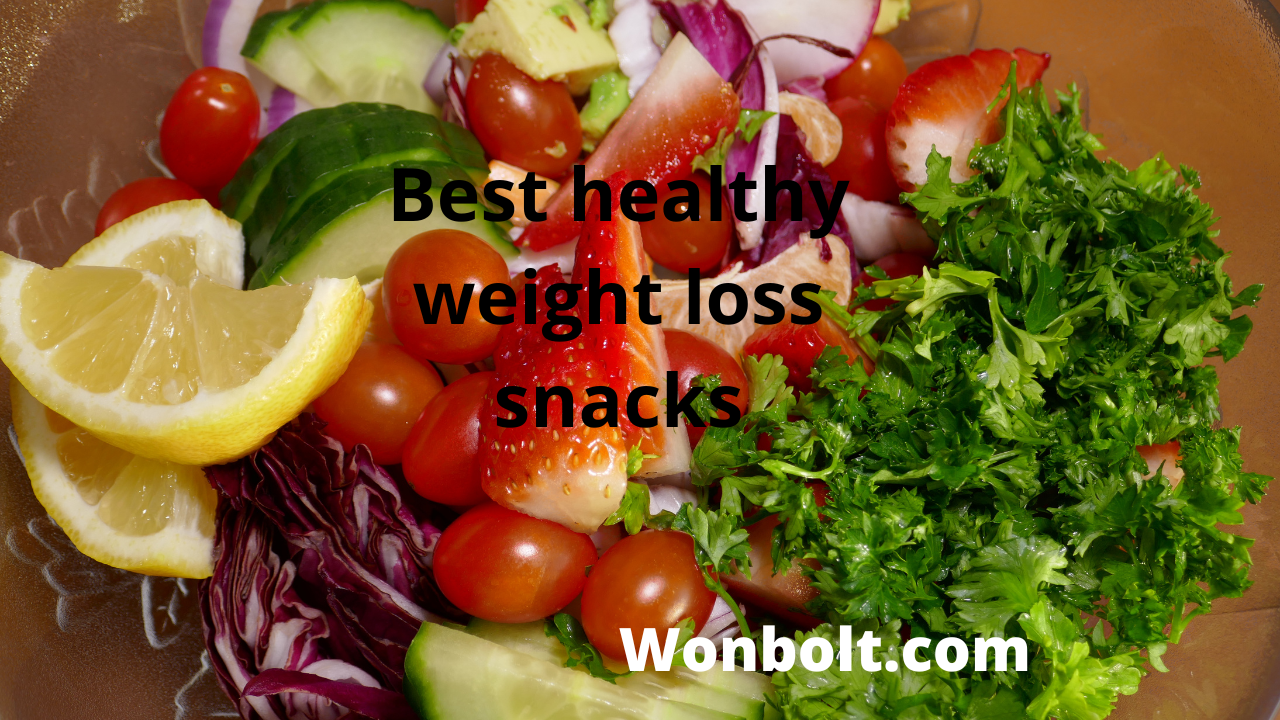 best healthy weight loss snacks