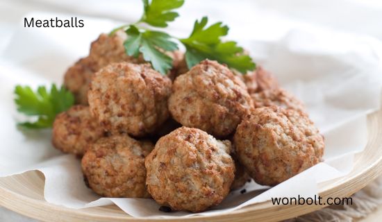 best foods to feed kids meat ball