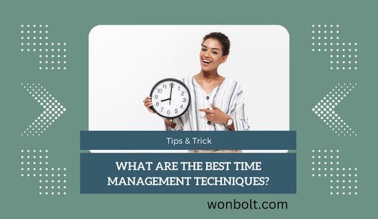 What are the best time management techniques?