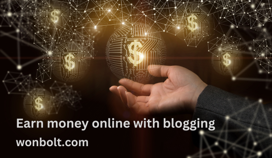 earn money online with blogging