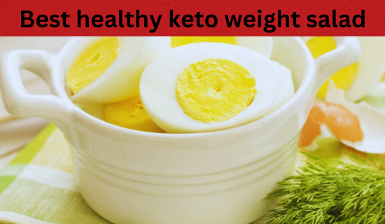 Hard-boiled egg, the best healthy weight loss snacks