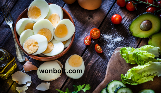 Healthy snacks to lose weight, Hard boiled eggs