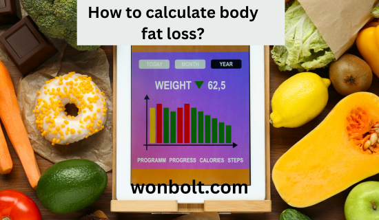 How to calculate body fat loss?