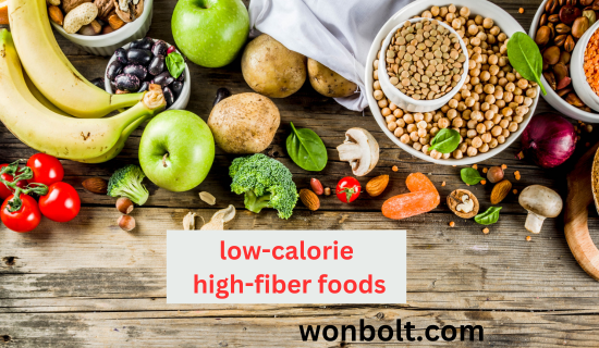 low-calorie high-fiber foods