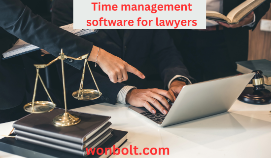 Time management software for lawyers