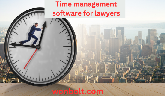 Time management software for lawyers