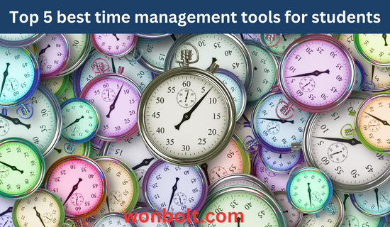 Top 5 best time management tools for students