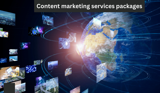 Content marketing services packages