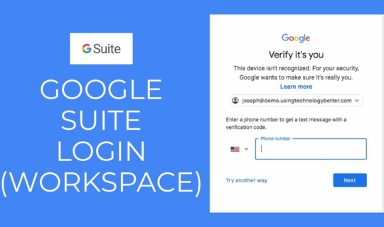 How to log in to Google Workspace?