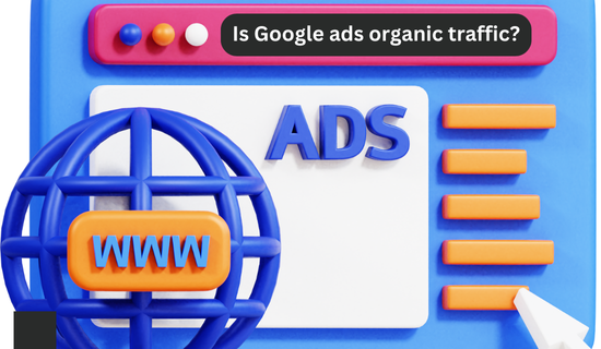 Is Google ads organic traffic?