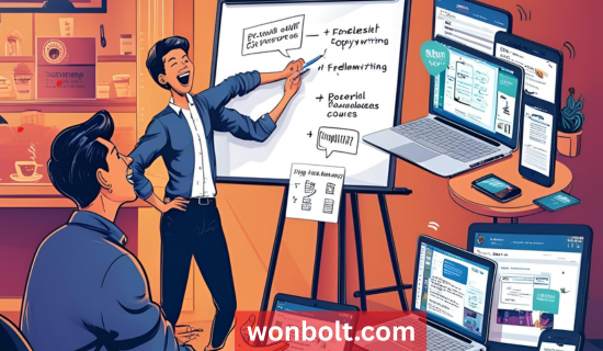 Freelance Copywriting Course 8 - WONBOLT STORE Freelance Copywriting Course
