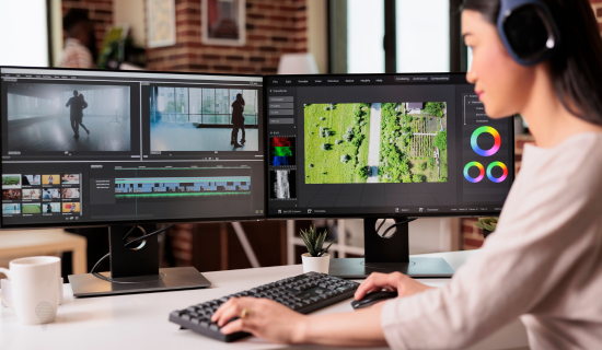 freelance video editor