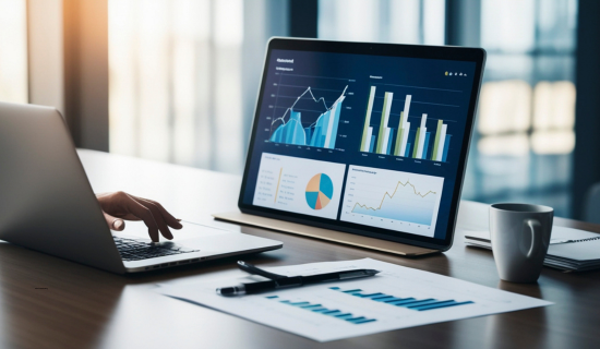 Business With Laptop