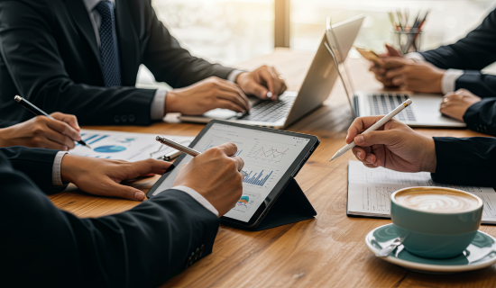 Business With Laptop