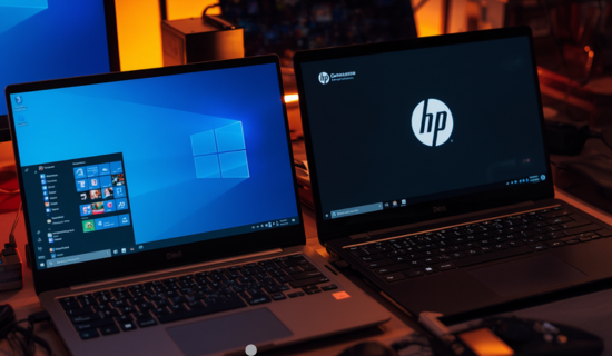 dell vs hp laptop computers