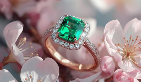 engagement rings emerald cut