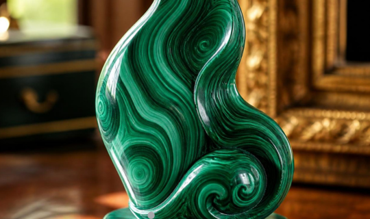 Gemstone Malachite