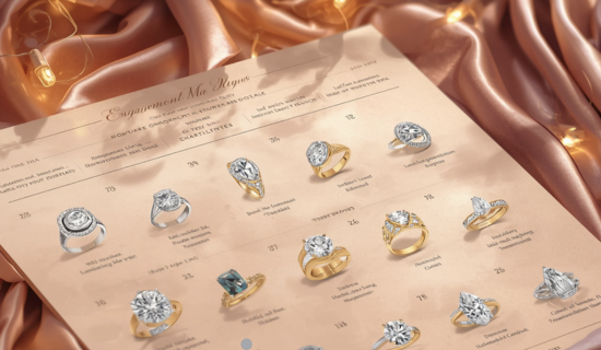 engagement ring styles chart