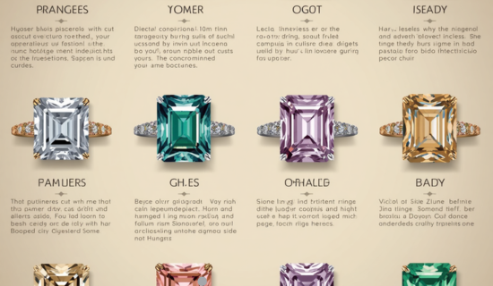 engagement ring styles chart