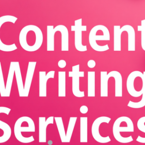 content writing services
