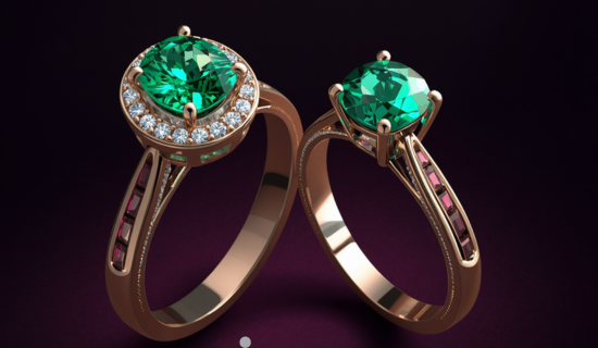 engagement rings emerald