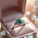 engagement rings emerald