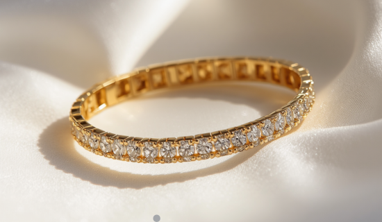gold tennis bracelet price