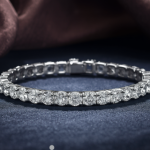 lab created diamond tennis bracelet