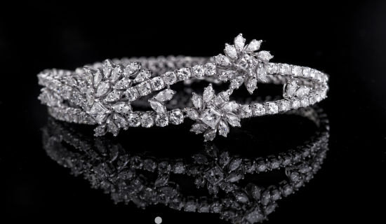 lab created diamond tennis bracelet