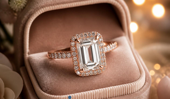 engagement rings emerald cut