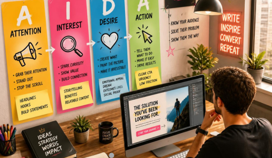 aida copywriting example