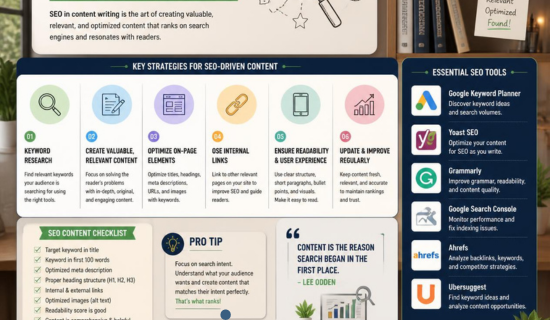 SEO in Content Writing: A Complete Guide to Creating Search-Optimized Content